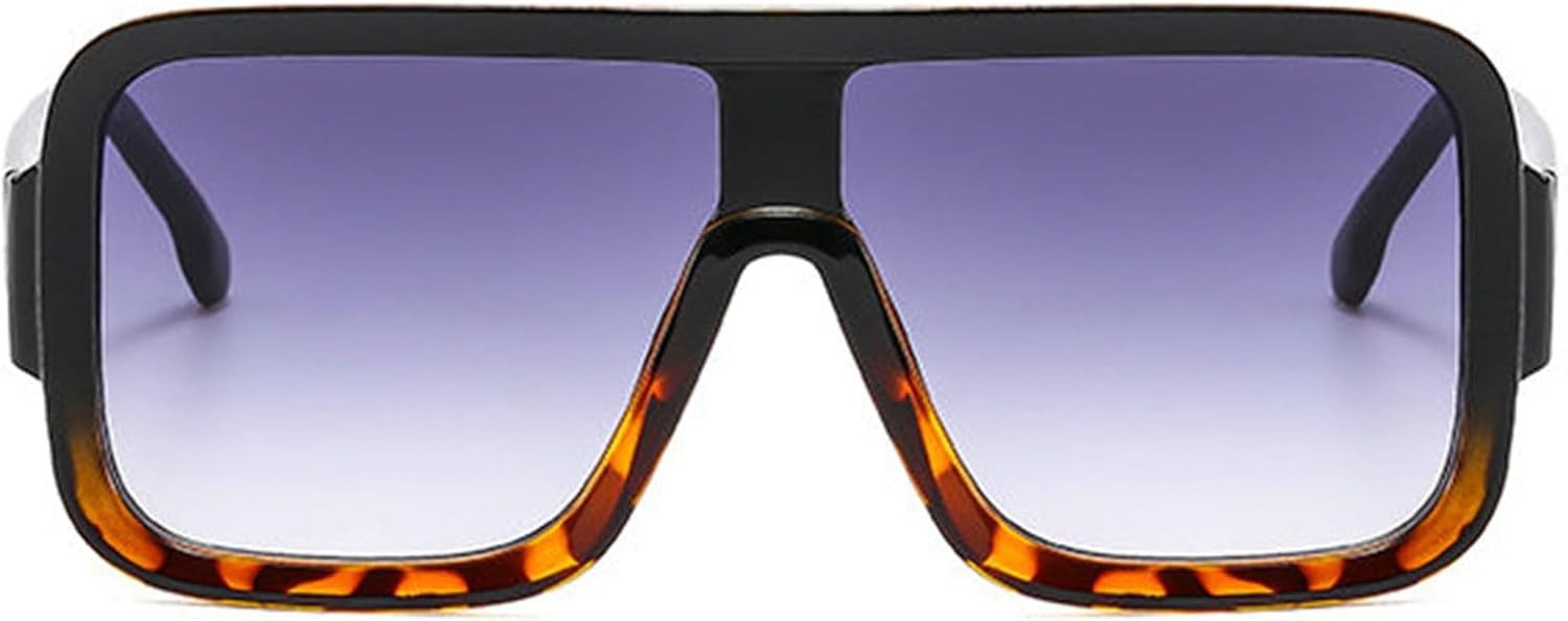 

Модные большие квадратные солнцезащитные очки Helena для женщин и мужчин в стиле ретро с массивной оправой, солнцезащитные очки 90-х годов с защитой от УФ-излучения, S65, Demi