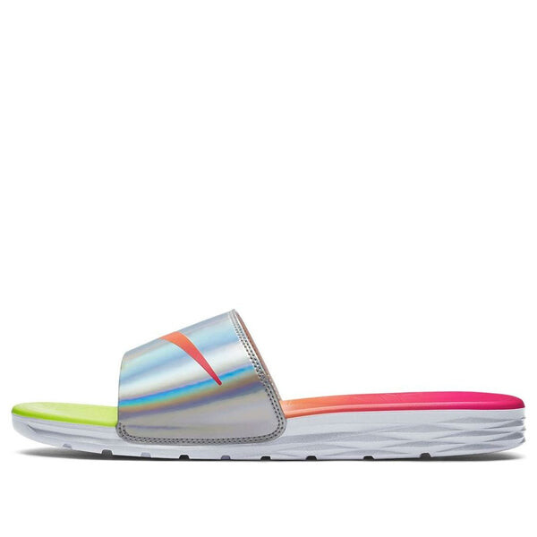 

Тапочки benassi solarsoft rio olympics usa pink/yellowpink Nike, розовый