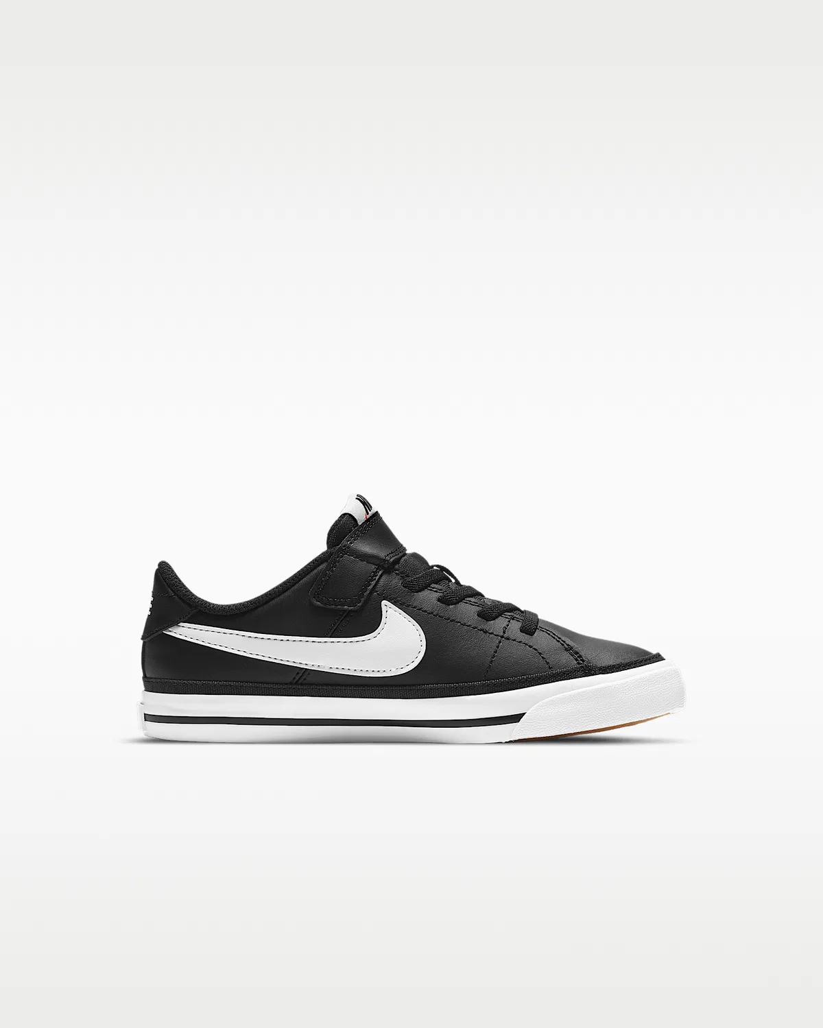 Детские кроссовки Nike Court Legacy, Black/Gum Light Brown/White — фото 3