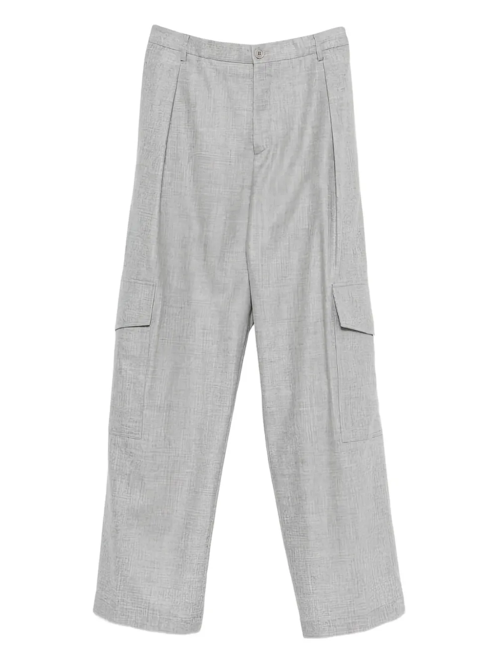 

Карго плиссированные брюки Aspesi, серый