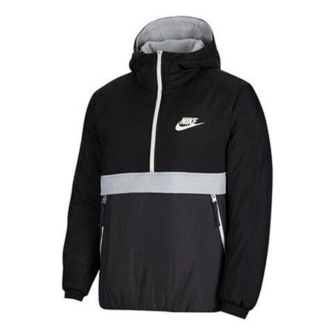 

Толстовка men's synthetic fill casual sports black Nike, черный