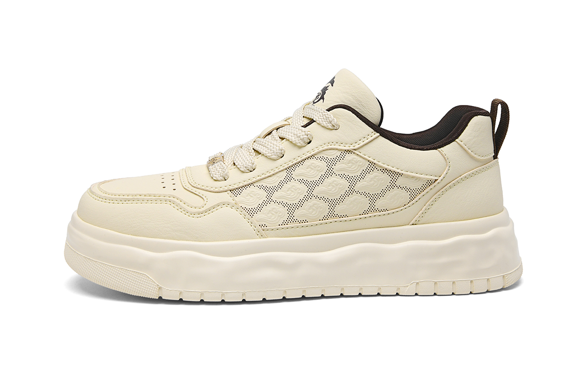 

Мужские дышащие низкие кроссовки для скейтбординга серии Chinese Dragon HLA, Beige