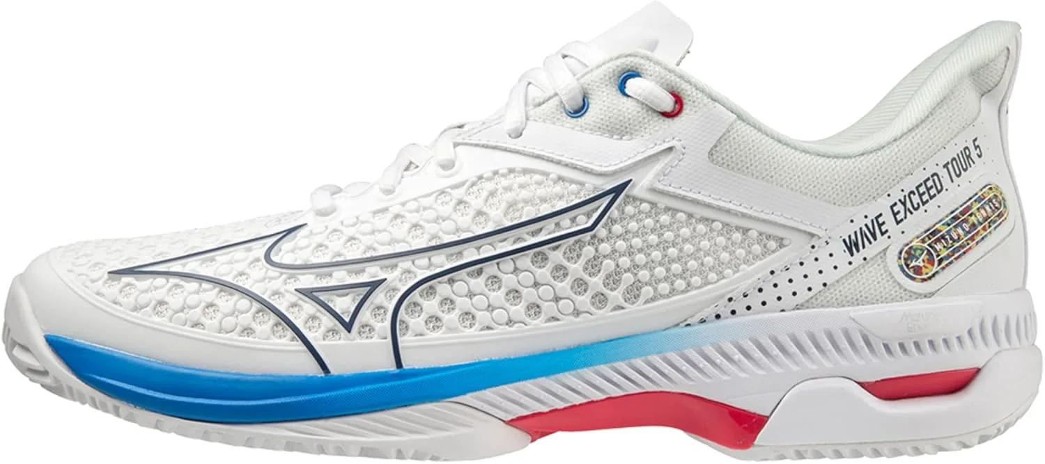 Мужские теннисные кроссовки Mizuno Wave Exceed Tour 5 CC, белый
