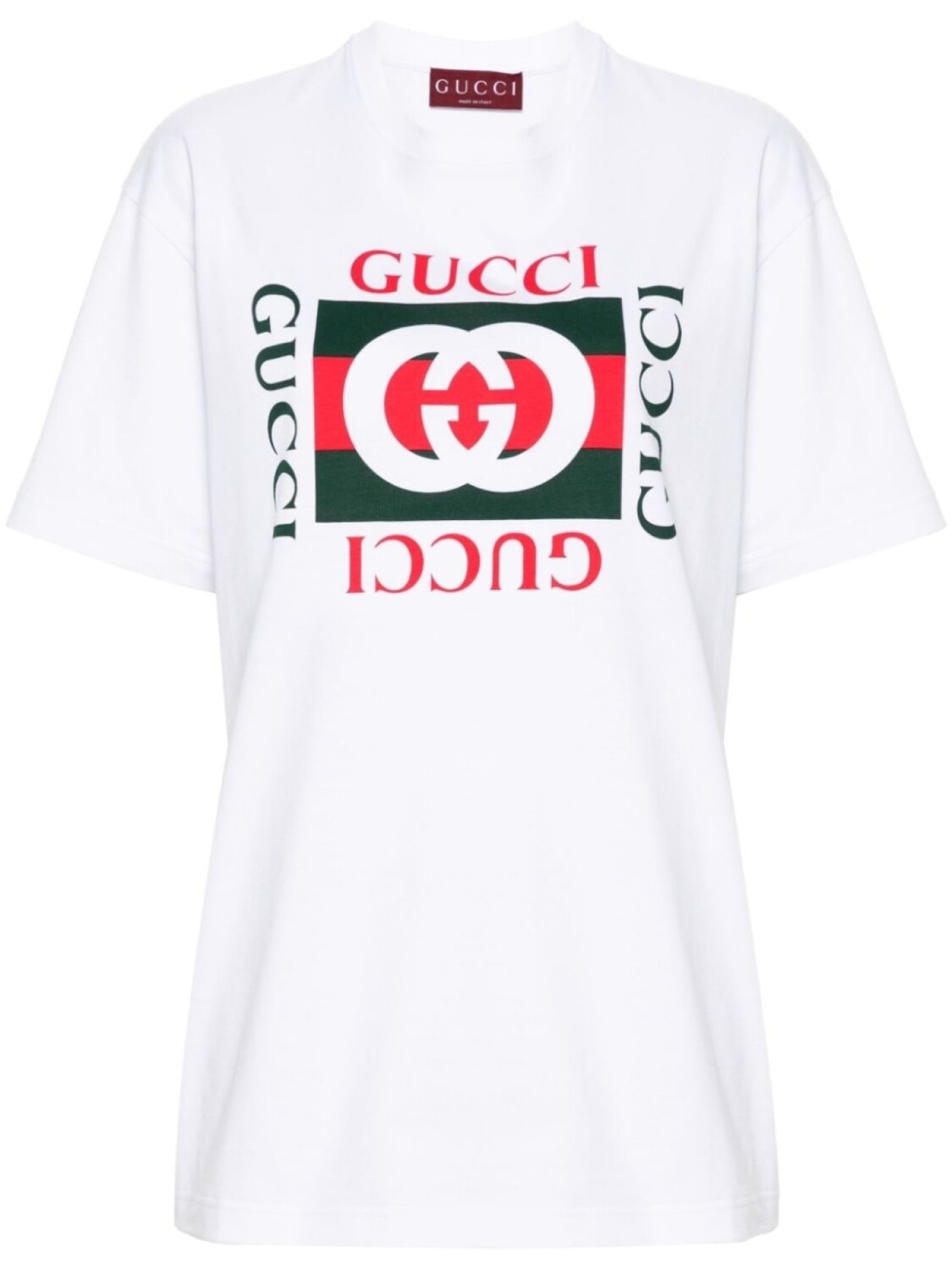 

Gucci футболка с логотипом, белый