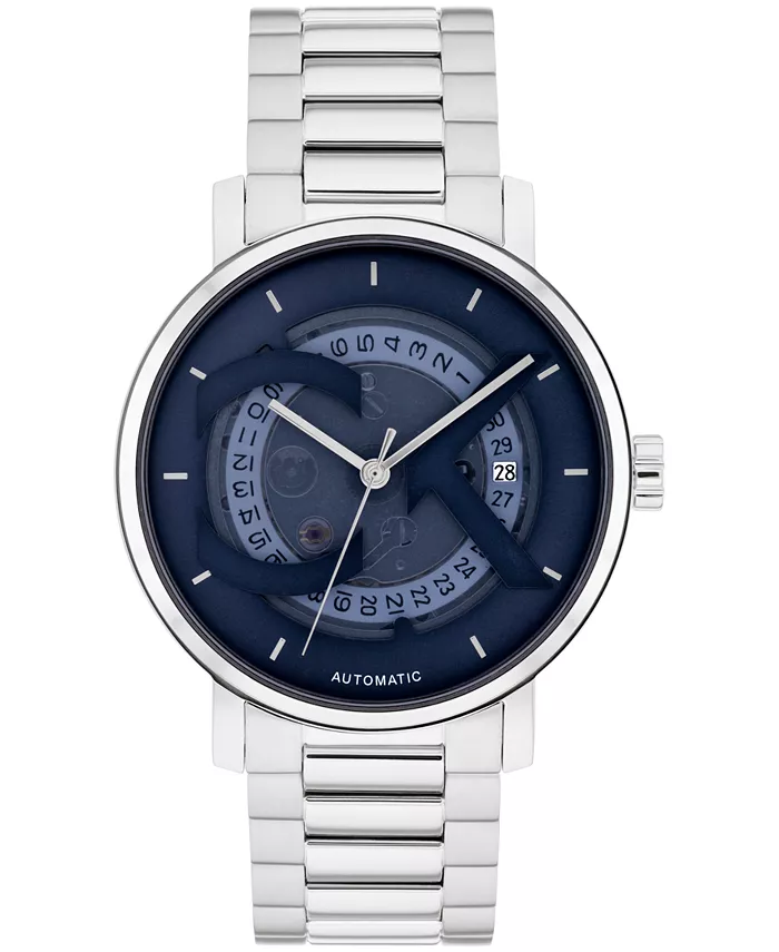 

Унисекс-браслетные часы Iconic Silver из нержавеющей стали, 40 мм Calvin Klein