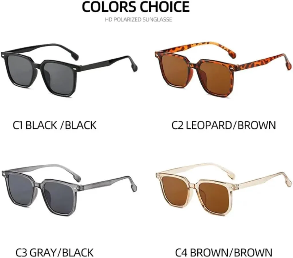 

Солнцезащитные очки с защитой UV400 | Большая оправа, линзы конфетных цветов | Для женщин и мужчин, для занятий спортом на открытом воздухе и вождения DSVIGF, C3