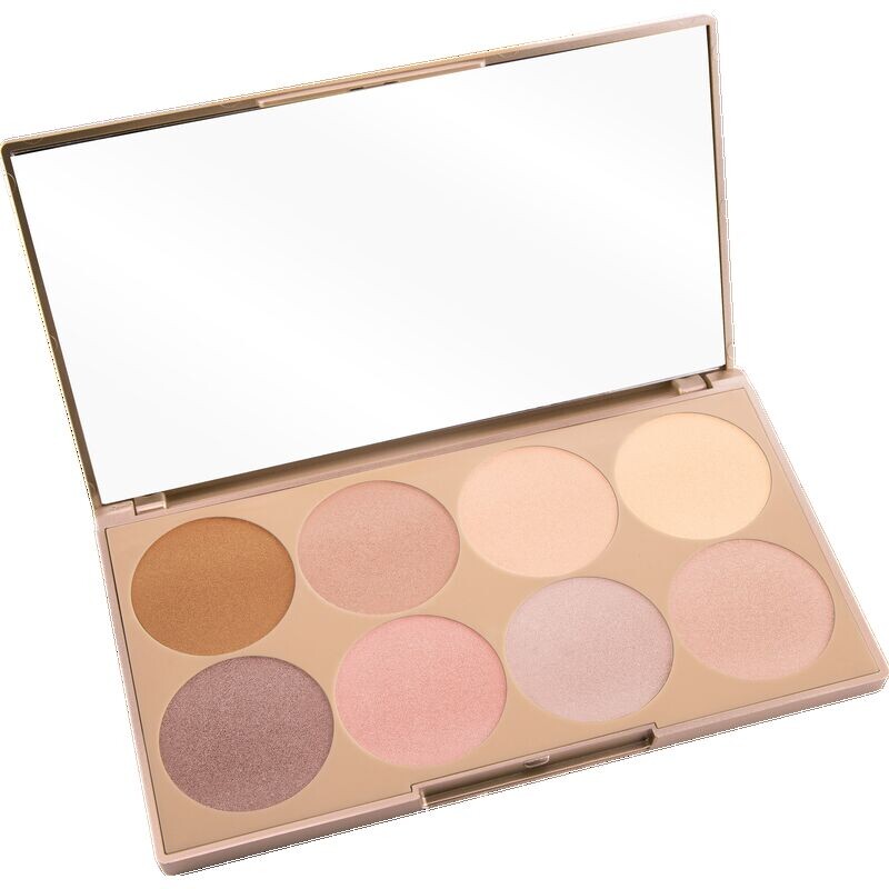 Палитра Prime Glow — основные оттенки хайлайтеров, том 1 Luvia Cosmetics, 214 g — фото 3