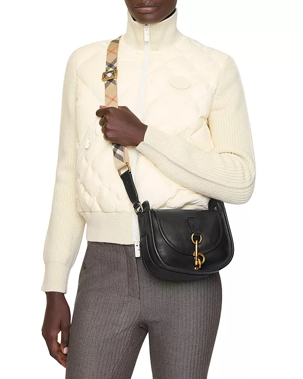 Мини-сумочка Burberry из черной кожи — фото 2