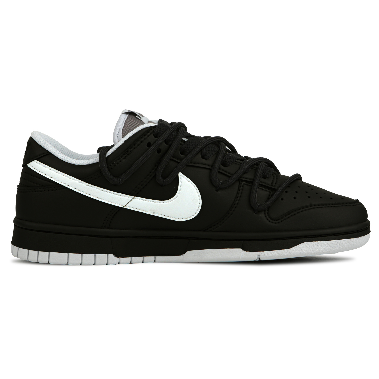 Кроссовки для скейтбординга Dunk Abrasion Resistant Low top Unisex Nike, черный — фото 3