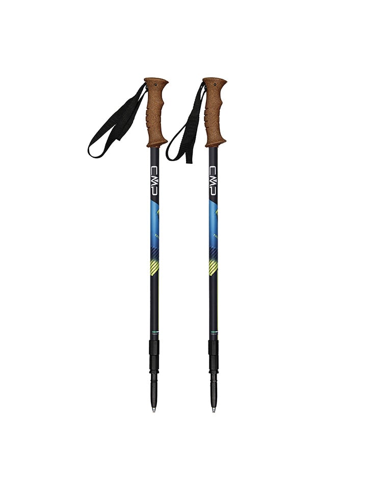 

Cmp Трекинговые палки "Тривор" в черно-желто-синей расцветке