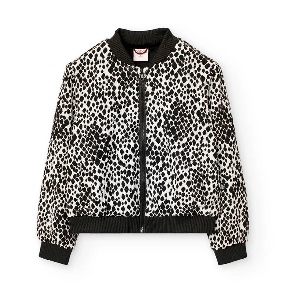

Куртка Boboli Knit Printed, белый