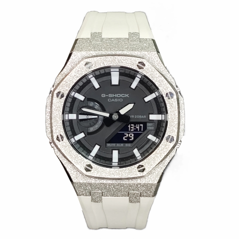 

CASIO Мужские часы с двойным дисплеем, жидкокристаллическим/аналоговым циферблатом, 44 мм, черные