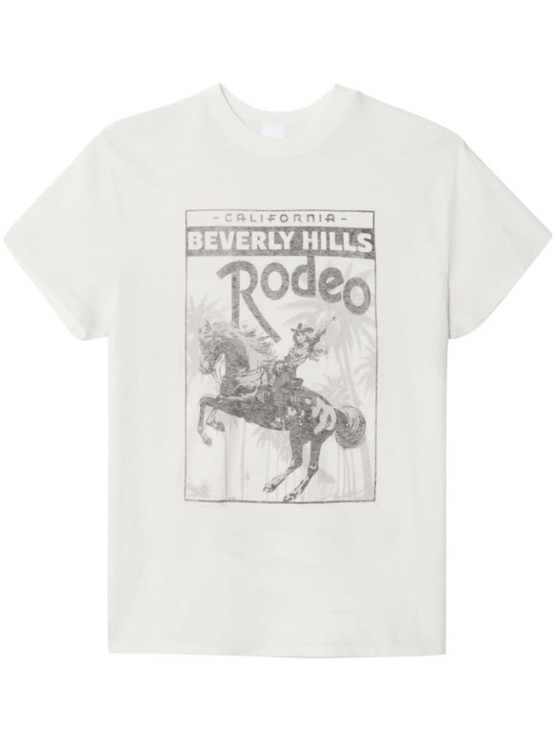 

RE/DONE футболка Rodeo Drive 70-х, нейтральный цвет