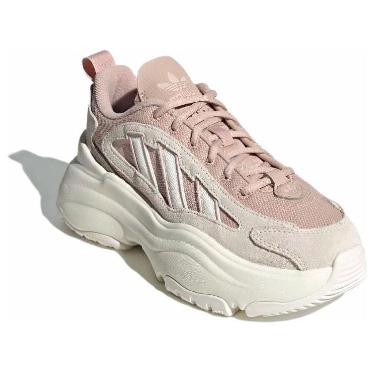 Кроссовки (WMNS) adidas Ozgaia 'Off White Wonder Taupe', розовый — фото 4
