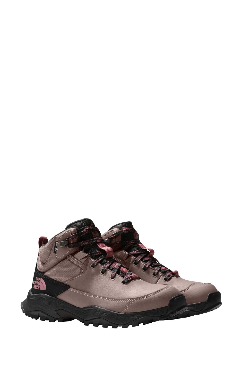 Женские ботинки The North Face Black Storm Strike III низкие комбинированные, темно-розовый — фото 2