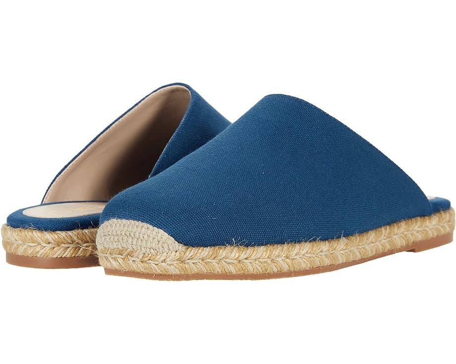 

Лоферы Stuart Weitzman Dree Slide Espadrille, цвет Nice Blue/Natural