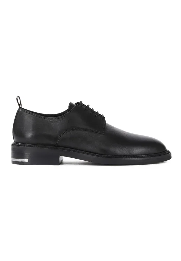 Дерби The Kooples, модель smart lace ups, черный