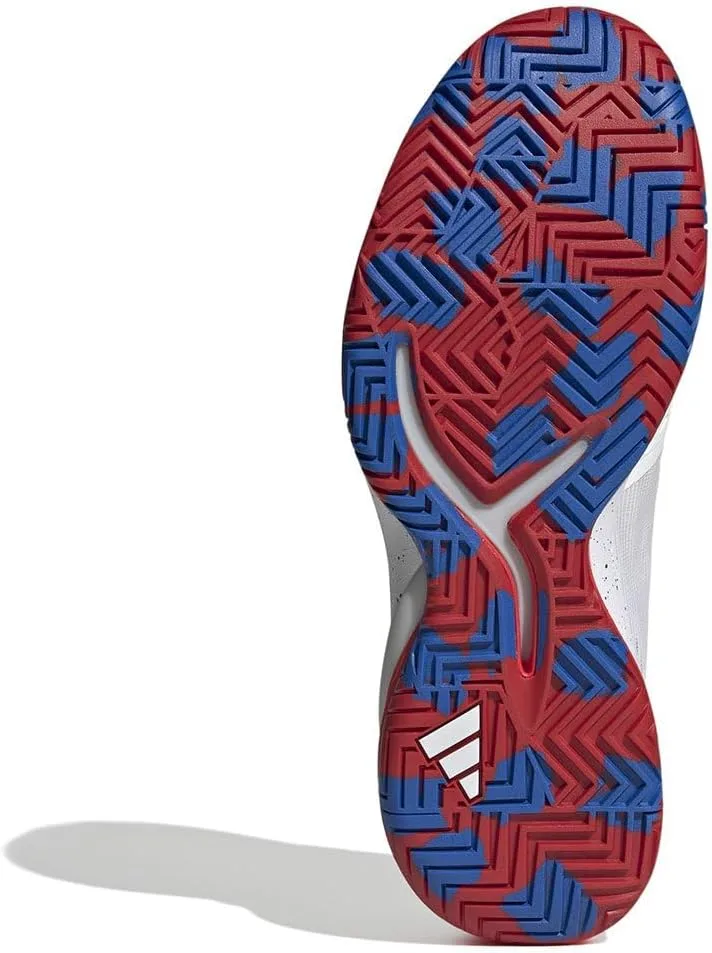 Мужские домашние кроссовки Adidas Performance Special Light G64338, белый/ярко-красный — фото 3