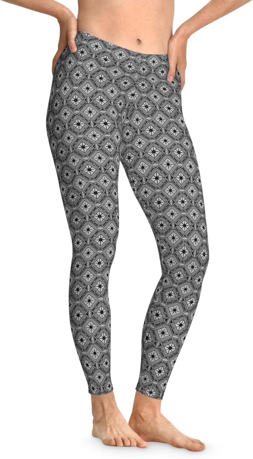 

Symmetra Stretchy Pant, леггинсы с орнаментом