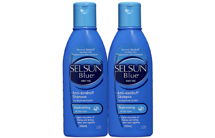 SHEVEU Selsun Nourishing Dandruff Treatment шампунь в синей бутылке, питательное средство от перхоти, очищение, 200мл/200мл*2/200мл*5 — фото 3