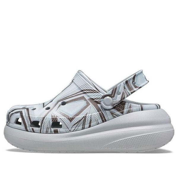 Сандалии classic crush disco clog 'clear bue' Crocs, синий