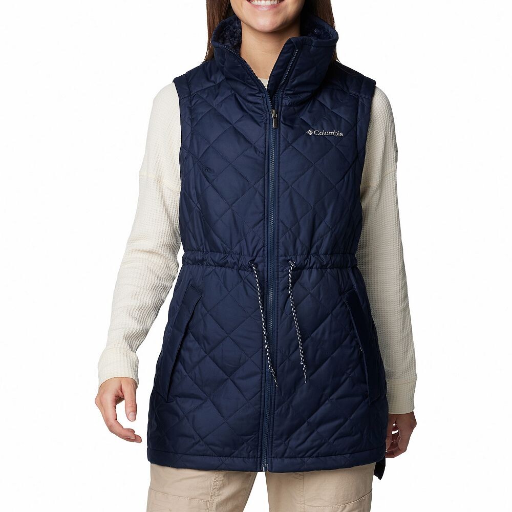 

Женский жилет среднего веса Columbia Copper Crest II, цвет Collegiate Navy