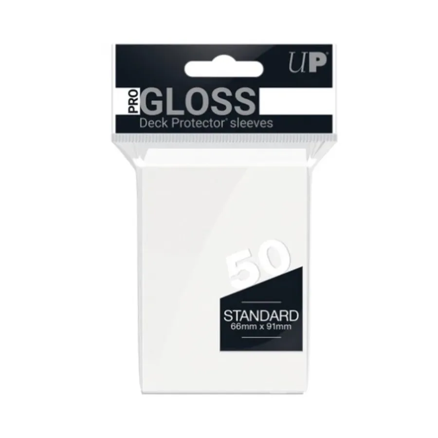 

Сплошной белый (50), Card Sleeves - Standard - Black & White (Ultra Pro)