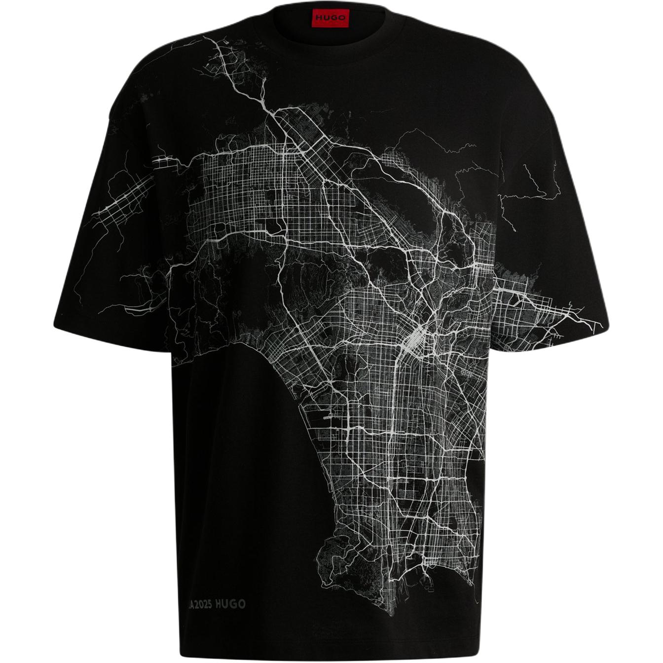 

Футболка Hugo с принтом HUGO BOSS, черный