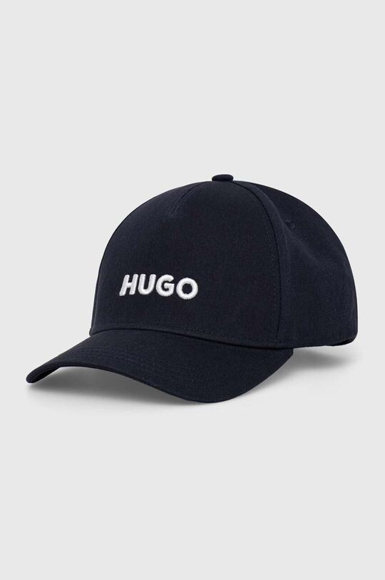 

Хлопковая бейсболка Hugo, темно-синий