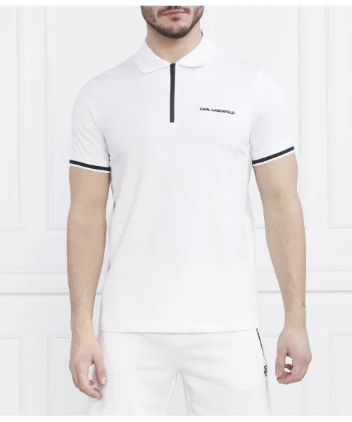

Футболка поло Regular fit Karl Lagerfeld, белый
