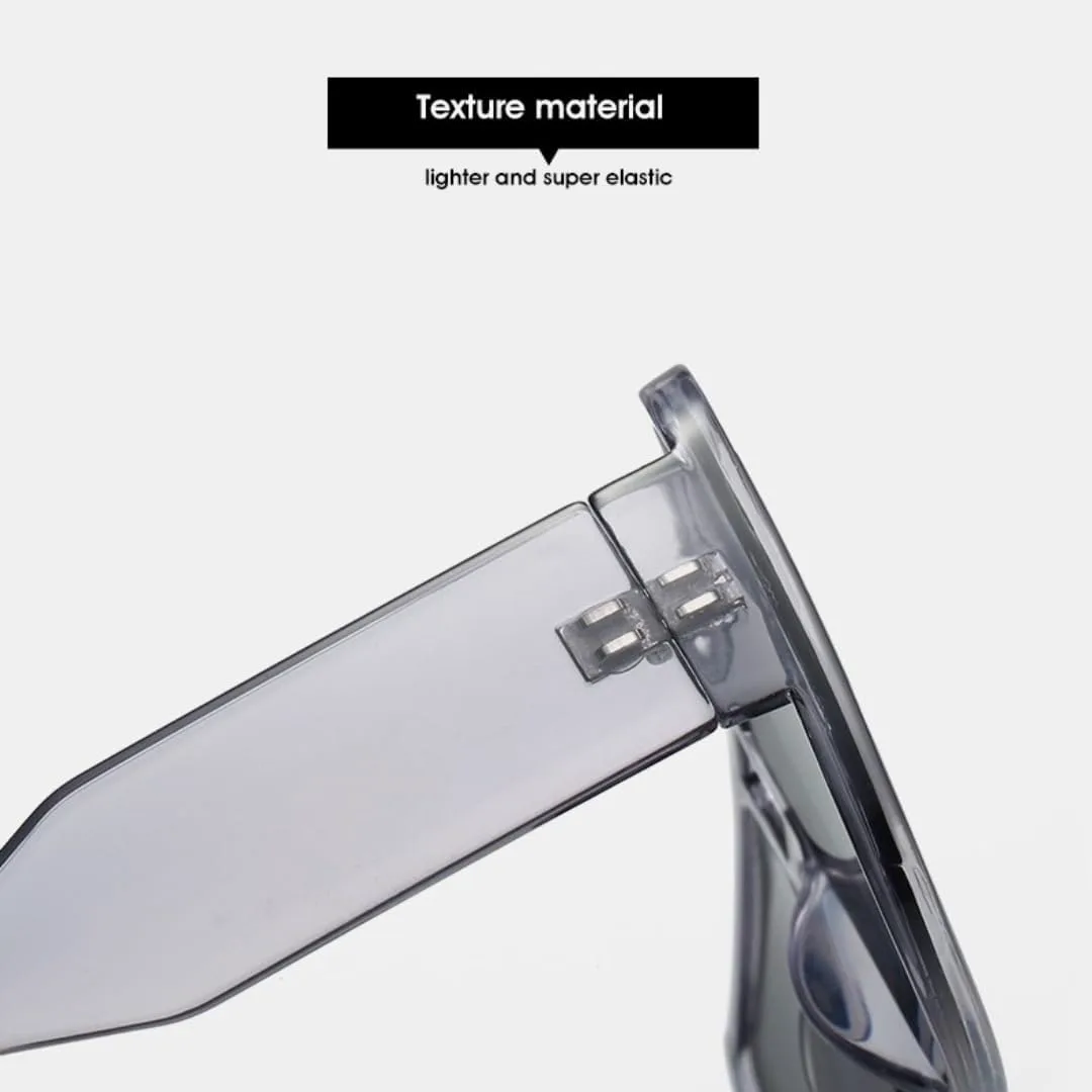 

Ретро-солнцезащитные очки с двойной перемычкой и крупной оправой для женщин и мужчин, защита от УФ-излучения UV400, градиентный дизайн, модный панк TVTBBVV, Gary Tea