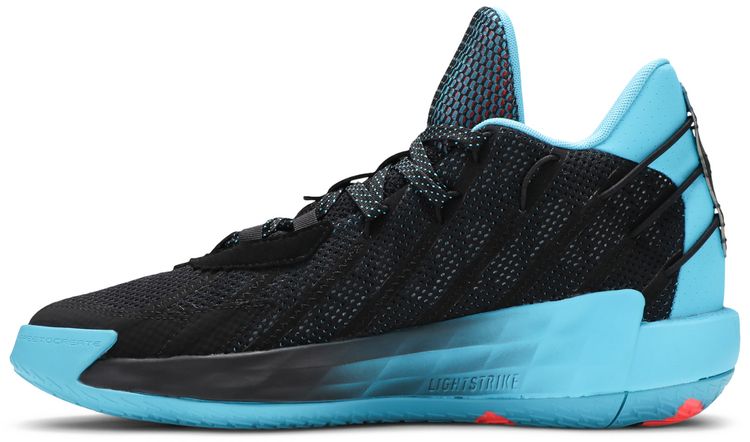 Кроссовки adidas Dame 7 'Ima Visionary', черный — фото 3