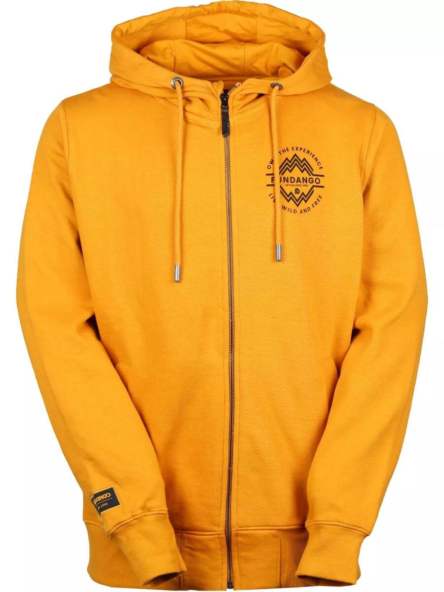 

FUNDANGO Мужской свитер с капюшоном West Point - жёлтый