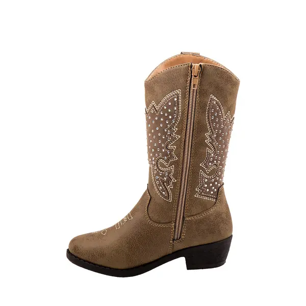 

Ботинки Kensie Girl Embellished Western Boot, цвет Taupe