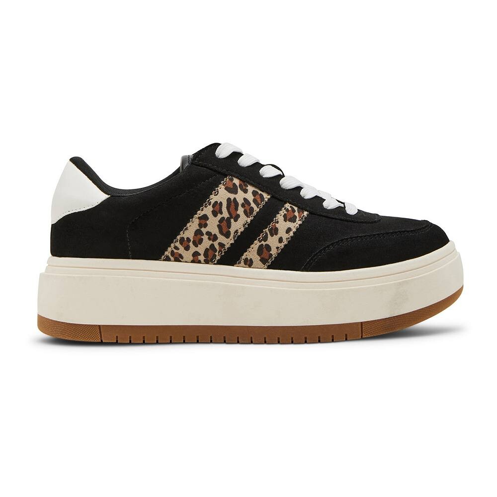 Женские кроссовки Madden Girl Navida на платформе, цвет White Black — фото 2