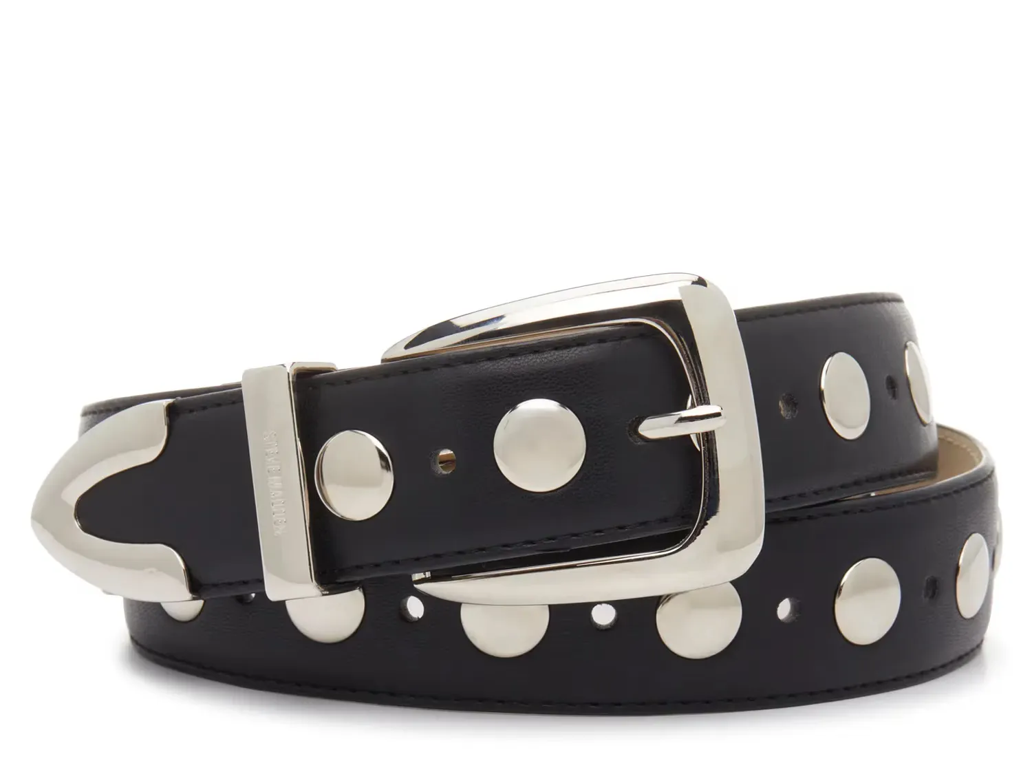 

Женский ремень с шипами Steve Madden, Black
