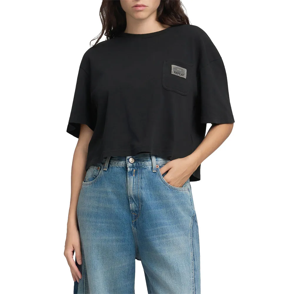 

Футболка с коротким рукавом Replay W3469.000.23792D, черный