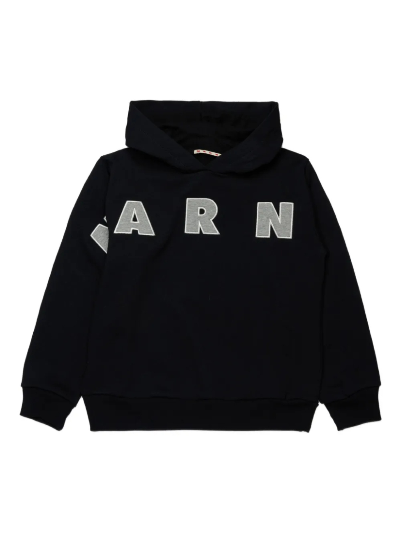 

Marni Kids худи с логотипом, черный