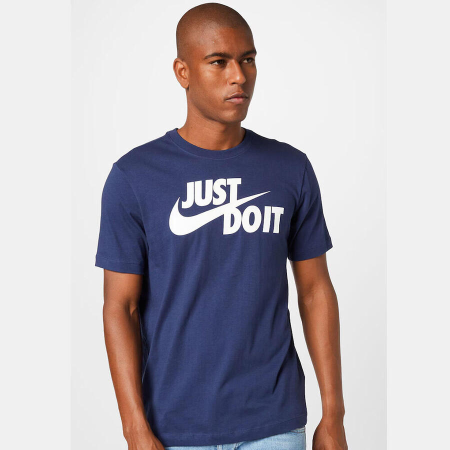 Мужская футболка Nike M Nsw Tee New Just Do It Swoosh — фото 2