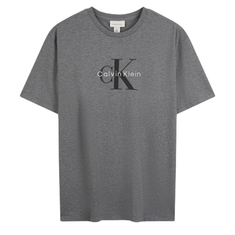 

Футболка SS25 мужская Calvin Klein, серый