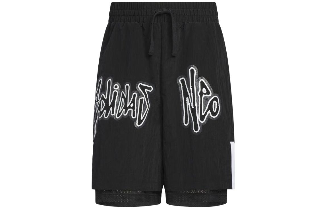 

Повседневные шорты мужские черные Adidas Neo
