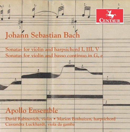 

CD диск Bach, J.S. / Apallo Ensemble: Bach: Sonatas for Violin & Harpsichord