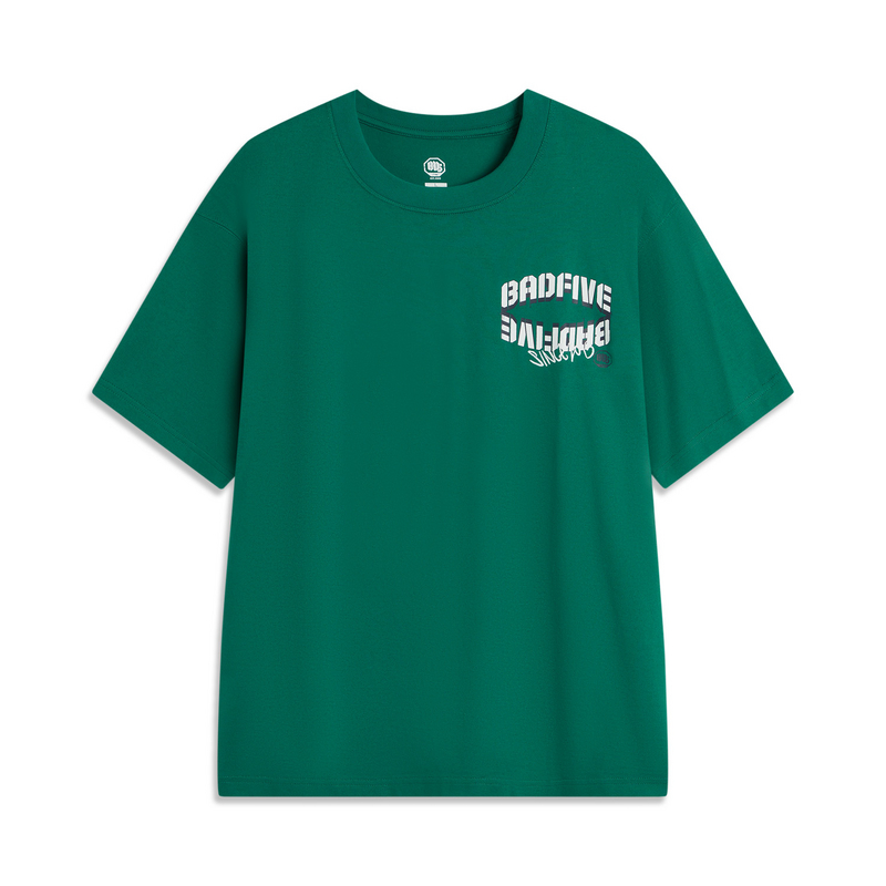 

LINING Футболка мужская green AHSU599 4, Зеленый, LINING Футболка мужская green AHSU599 4