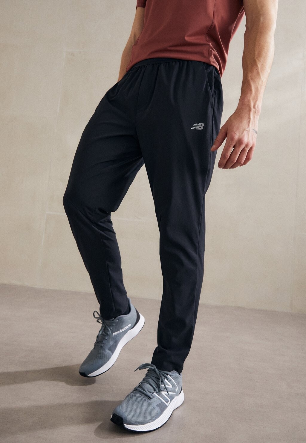 

Спортивные штаны AC STRETCH REGULAR New Balance, цвет black