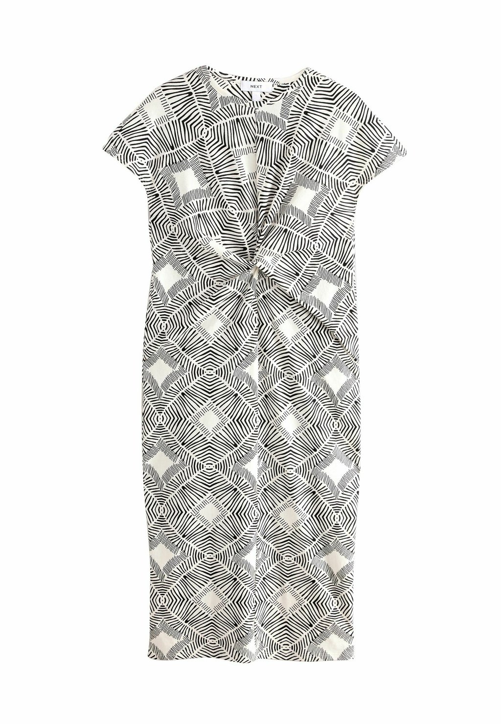 

Платье из джерси TWIST REGULAR FIT Next, черный