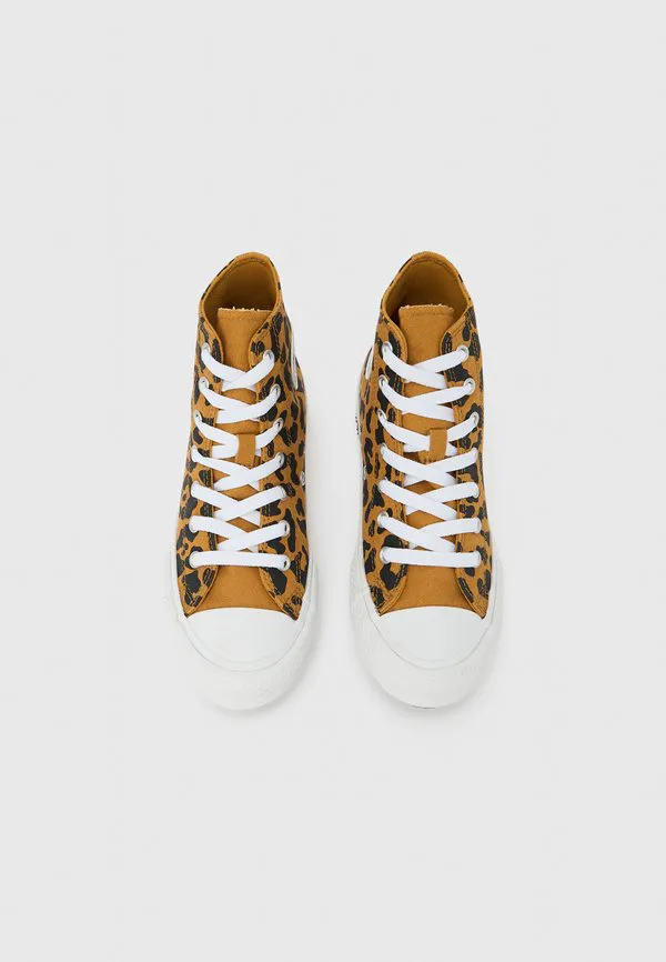 Унисекс высокие кроссовки all star Converse, Honey Stick/Black/White — фото 4