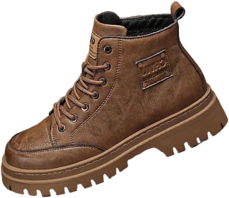 

Мужские ретро спортивные ботинки для альпинизма, активного отдыха и путешествий. Противоскользящие и прочные. Легкие и удобные Fmshi, коричневый