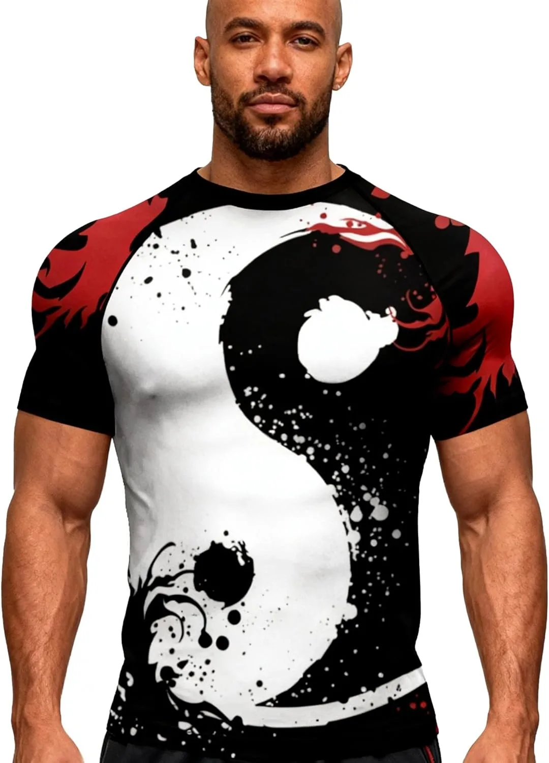

Футболка мужская Red Plume Fitness Shirt Sonic Compression быстро сохнущая