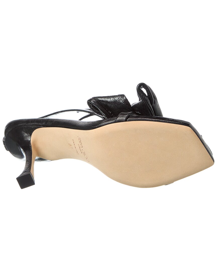Jimmy Choo Staz 90 Leather Sandal, черный — фото 4