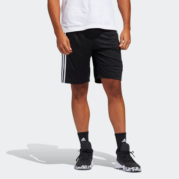 Шорты 3g speed x stripe спортивные короткие мужские Adidas, черный — фото 4